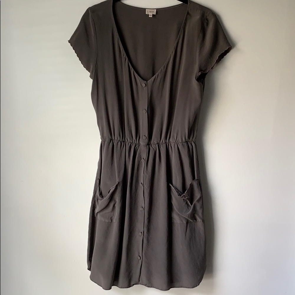 Babaton pocket dress. 100% silk